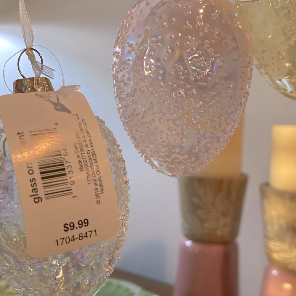 Glass Egg Ornament - Picture 7 of 11
